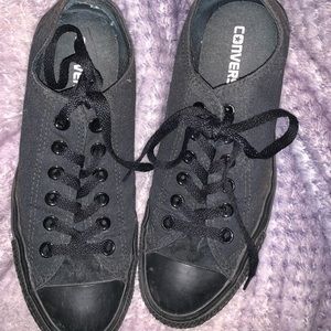 ALL BLACK CONVERSE